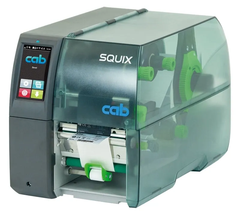 Label Printers Peel-off units provide an internal rewinder